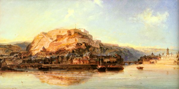 Main Product Photo of Namur, Belgium Painting by James Webb