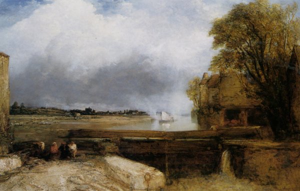 Main Product Photo of Old Lock Painting by James Webb