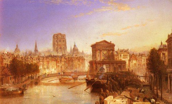Main Product Photo of Rotterdam, Holland Painting by James Webb