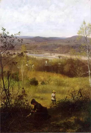 Deerfield Valley by James Wells Champney - Oil Painting Reproduction