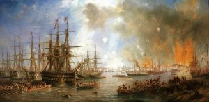 The Bombardment of Sveaborg