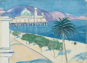 Casino by the Sea by James Wilson Morrice Oil Painting