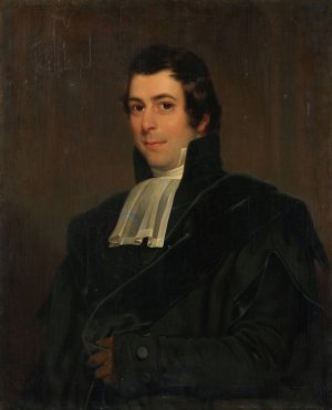 Gijsbertus Johannes Rooyens by Jan Adam Kruseman Oil Painting