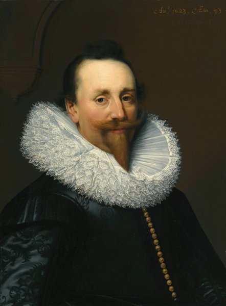 Main Product Photo of Portrait of a Gentleman  Painting by Jan Anthonisz Van Ravesteyn