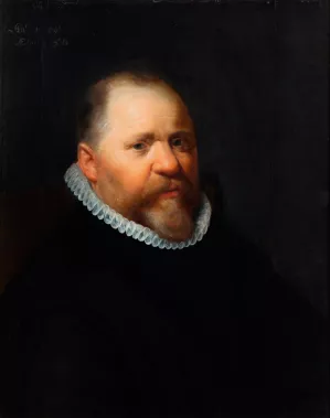 Portrait of a man by Jan Anthonisz Van Ravesteyn Oil Painting