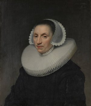 Portrait of a Woman by Jan Anthonisz Van Ravesteyn Oil Painting
