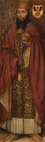 Henry I, Duke of Brabant, 1220 by Jan August Hendrik Leys Oil Painting