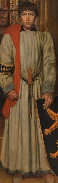 Henry VII, Holy Roman Emperor, 1309 by Jan August Hendrik Leys Oil Painting