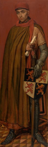 John II, Duke of Brabant, 1306 by Jan August Hendrik Leys Oil Painting