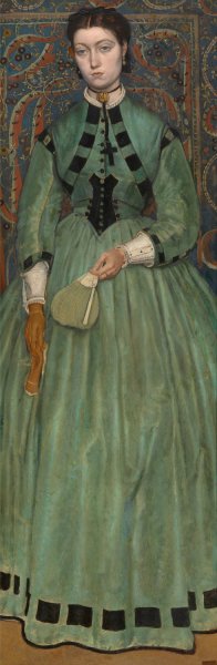 Lucie Leys, the Artist's Daughter by Jan August Hendrik Leys Oil Painting