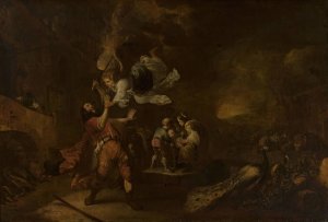 Circumcision of Moses'son by Jan Baptist Weenix Oil Painting