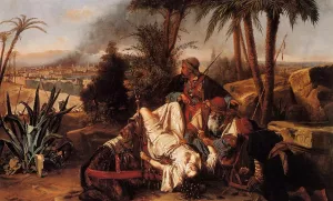 The Captive by Jan Baptiste Huysmans Oil Painting