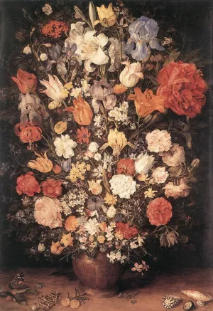 Bouquet painting by Jan Bruegel The Elder