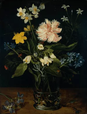 Still Life with Flowers in a Glass