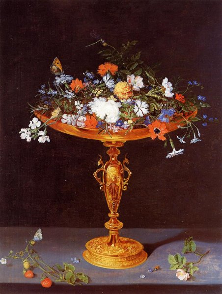 Tazza with Flowers