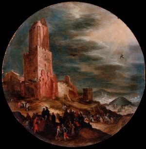 Road to Golgotha by Jan Brueghel The Elder Oil Painting