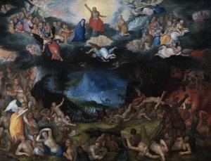 The Last Judgement by Jan Brueghel The Elder Oil Painting