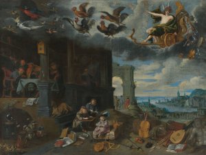 The Children of the Planet Mercury by Jan Brueghel The Younger Oil Painting