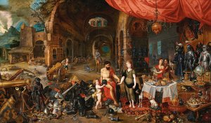 Venus At The Forge Of Vulcan by Jan Brueghel The Younger Oil Painting