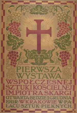 Pierwsza wystawa wspolczesnej sztuki koscielnej by Jan Bukowski Oil Painting
