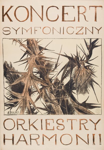Koncert Symfoniczny Orkiestry Harmonii  by Jan Bulas - Hand-Painted Oil Painting Reproduction
