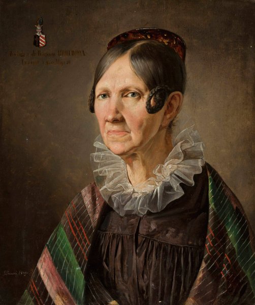Main Product Photo of Portrait of Rachela Romer nee de Raes  Painting by Jan Chrucki