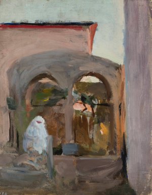 Bakhchisaray. From the journey to Crimea by Jan Ciaglinski Oil Painting