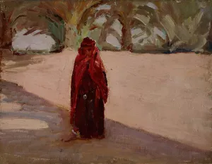 Biskra by Jan Ciaglinski Oil Painting