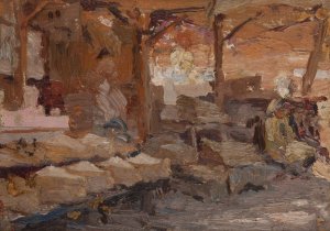 Bursa by Jan Ciaglinski Oil Painting