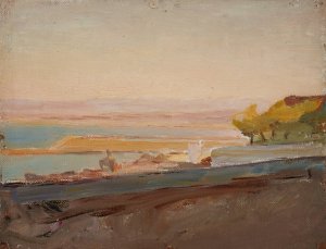 Cala Bona by Jan Ciaglinski Oil Painting