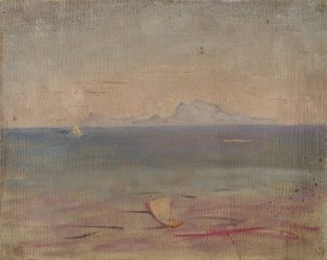 Capri by Jan Ciaglinski Oil Painting