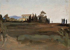 Corfu. From the journey to Greece by Jan Ciaglinski Oil Painting