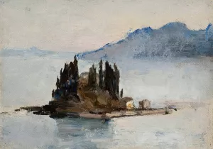 Corfu. From the journey to Greece by Jan Ciaglinski Oil Painting