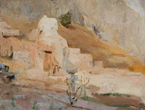 Delphi. From the journey to Greece by Jan Ciaglinski Oil Painting