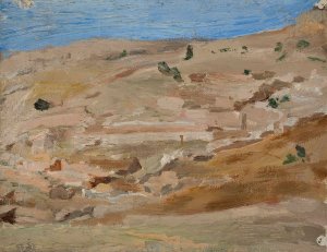 Delphi. From the journey to Greece by Jan Ciaglinski Oil Painting
