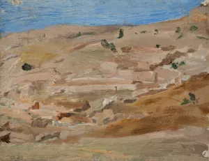 Delphi. From the journey to Greece Oil painting by Jan Ciaglinski