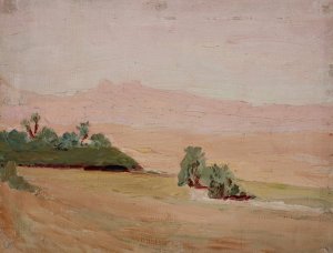 Desert by Jan Ciaglinski Oil Painting