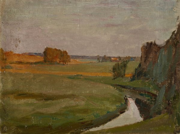 Evening  by Jan Ciaglinski - Hand-Painted Oil Painting Reproduction