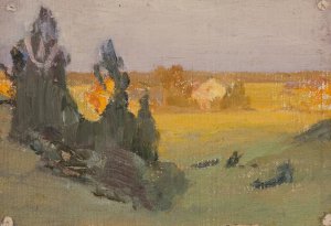 Evening by Jan Ciaglinski Oil Painting