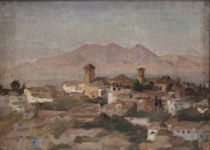 Granada by Jan Ciaglinski Oil Painting