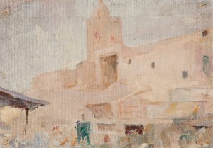 Kairouan by Jan Ciaglinski Oil Painting