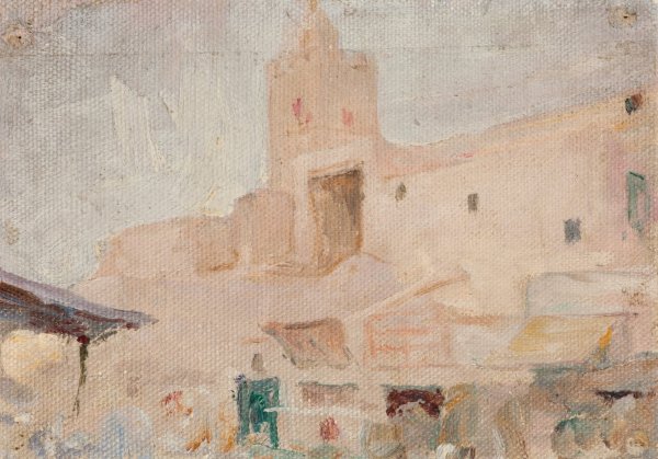 Kairouan  by Jan Ciaglinski - Hand-Painted Oil Painting Reproduction
