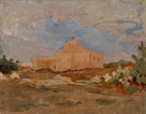 Kairouan by Jan Ciaglinski Oil Painting
