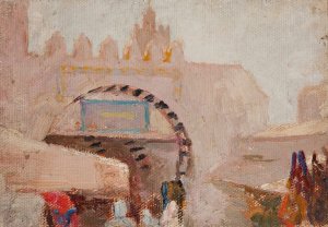 Kairouan by Jan Ciaglinski Oil Painting