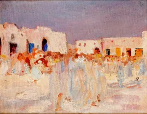 Kairouan by Jan Ciaglinski Oil Painting