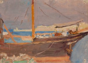Malta by Jan Ciaglinski Oil Painting