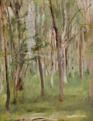 Maryino - Grove by Jan Ciaglinski Oil Painting