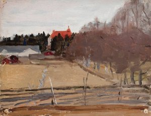 Merioki - Finland by Jan Ciaglinski Oil Painting