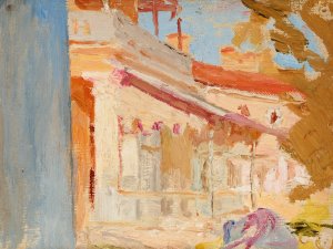 Palace of the Golitsyn Princerly Family by Jan Ciaglinski Oil Painting