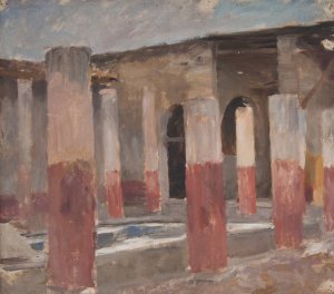 Pompeii by Jan Ciaglinski Oil Painting